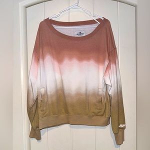 Hollister Sweatshirt size Small. Color is Neapolitan.